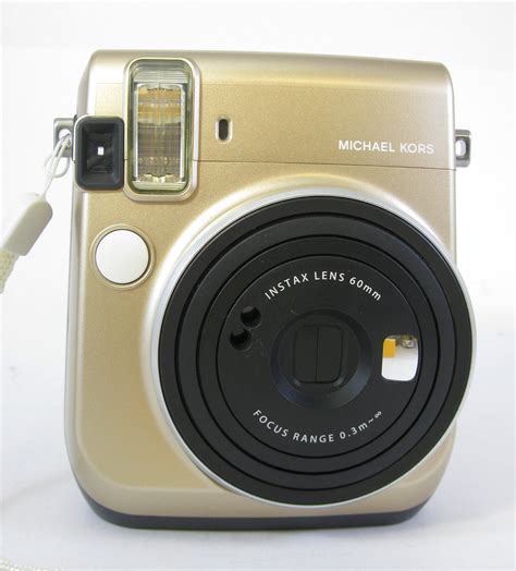 Fujifilm and Michael Kors Collaborate on Gold Instax Camera